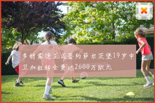 多特蒙德正式签约萨尔茨堡19岁中卫加杜转会费达2600万欧元